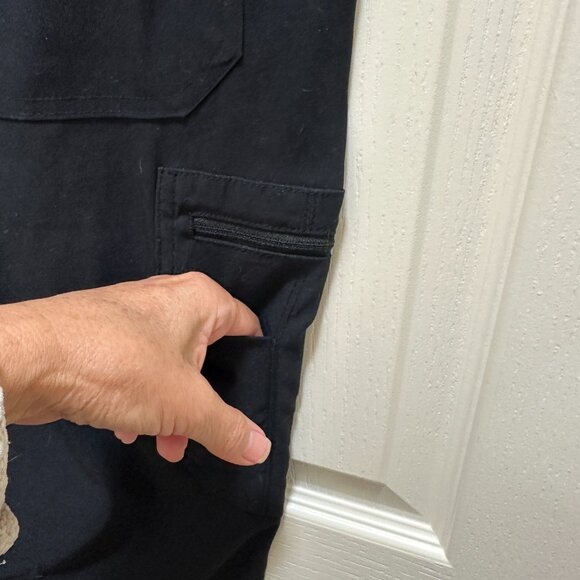 Wrangler Men's Tech Pant Size 36X29 Black Regular Fit Water Repellant Upf 50+ - Picture 8 of 16